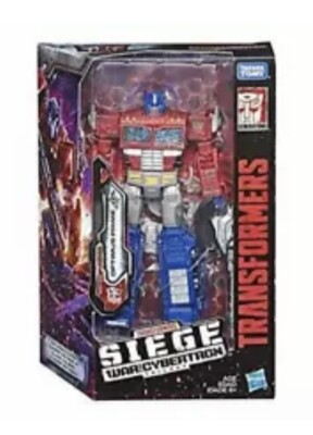 Transformers War for Cybertron Siege Optimus Prime Voyager Class WFC-S11 Figure 