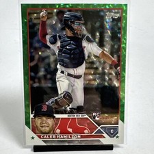 2023 Topps Series 1 Green Foil #US160 Caleb Hamilton /499 Rookie RC Mint Card