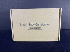 Smart Tiny Traveler Baby Car Monitor - Model YB-403CA Open Box - Please Read