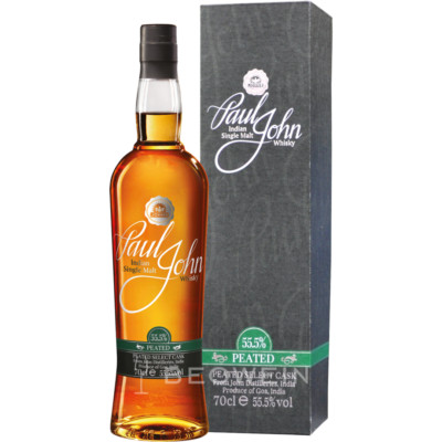 Paul John Peated Select Cask 0,7 l getorfter Single Malt Whisky aus Indien