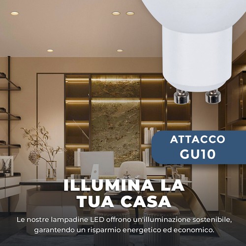 10x GU10 LED Leuchtmittel für Strahler Birne 3000k 4000k 6000k 8W 710lm LEISTUNGSSTARK - Bild 3 von 11