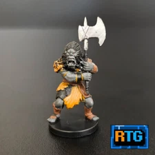 D&D Miniature and Card - Mountain Orc #55 - Dungeons and Dragons - RPG
