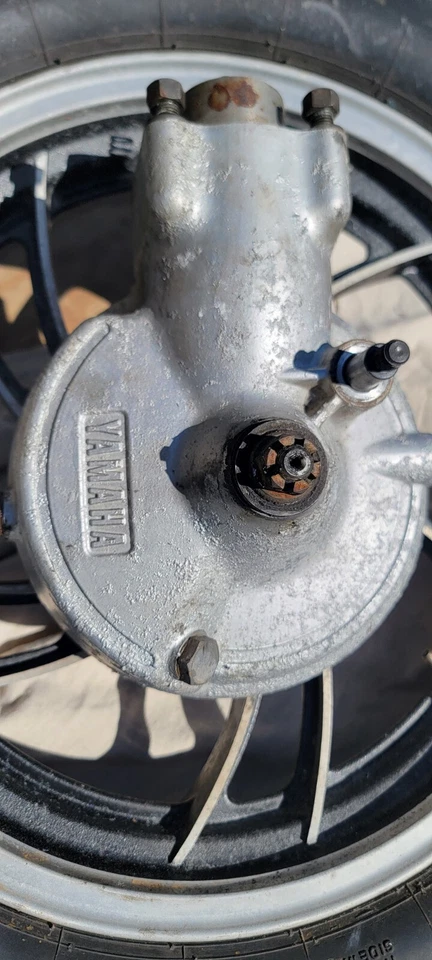 1981 Yamaha XJ 650 XJ650 Maxim Front And Rear Wheels - Image 4 of 4