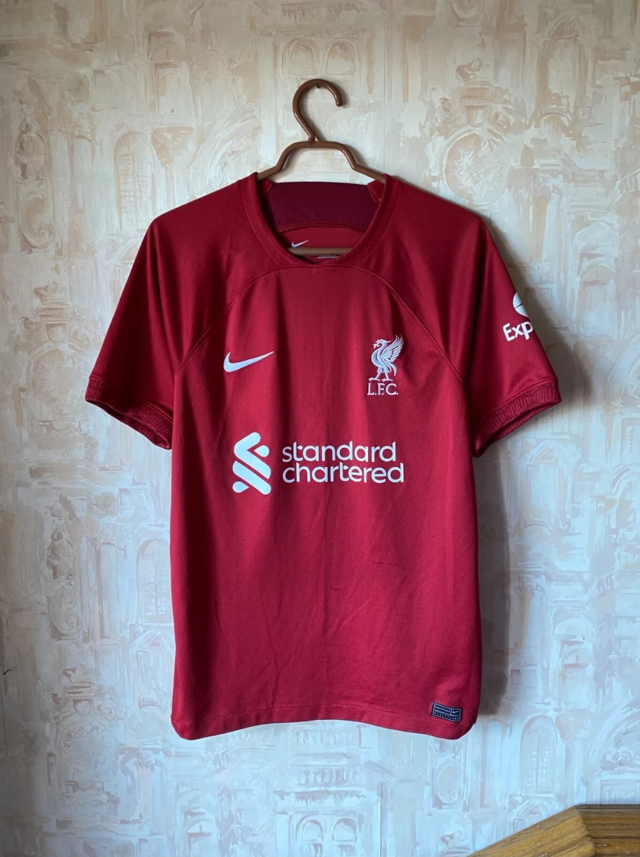 nike men's liverpool 21 22 home jersey