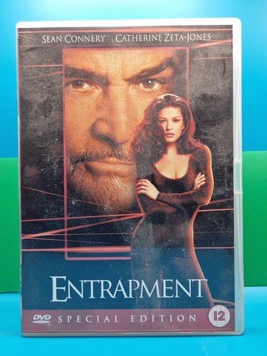 Entrapment - DVD - Sean Connery / Catherine Zeta Jones - Free Shipping