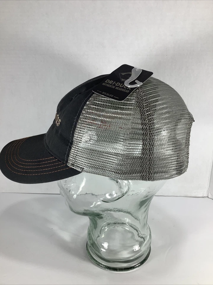 Edward Jones Hunting Gray/Orange Dri Duck Embroidered hat/cap - Image 4 of 4