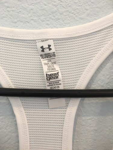 Girls Under Armour HeatGear Tank Top Athletic Workout Running Tank NWT Youth XL - Picture 3 of 6
