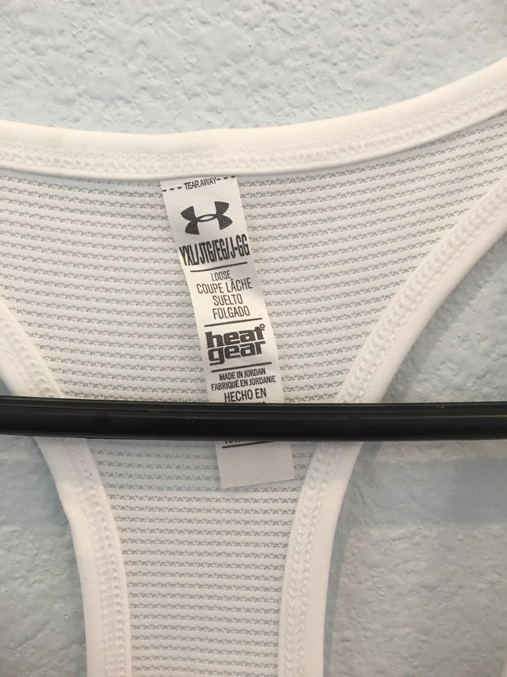Girls Under Armour HeatGear Tank Top Athletic Workout Running Tank NWT Youth XL - Image 3 of 4