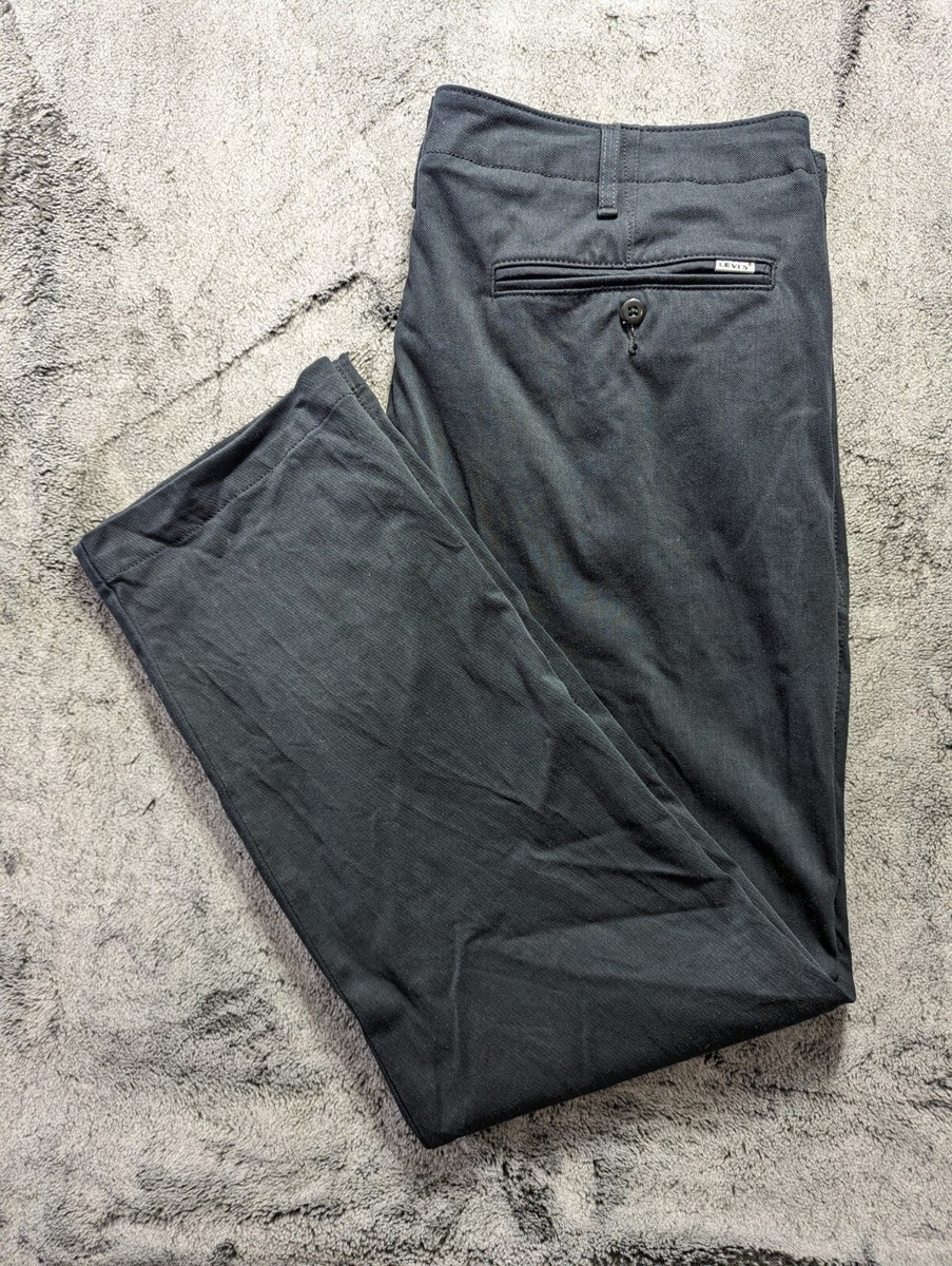 Levi Strauss Co Two Horse Brand Pants Men's Size 38x30 Black