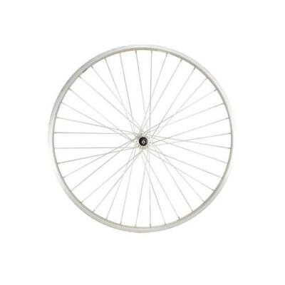 Roue Arrière VTC 28'' Alu - Blocage K7 7/8/9/10v - Jante Argent - Neuve