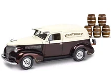 Level 4 Model Kit 1939 Chevrolet Sedan Delivery with Barrel Accessories 1/24 Sca