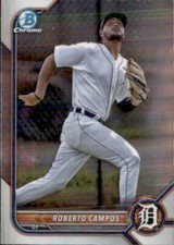 2022 BOWMAN CHROME PROSPECT DETROIT TIGERS ROBERTO CAMPOS #BCP-216