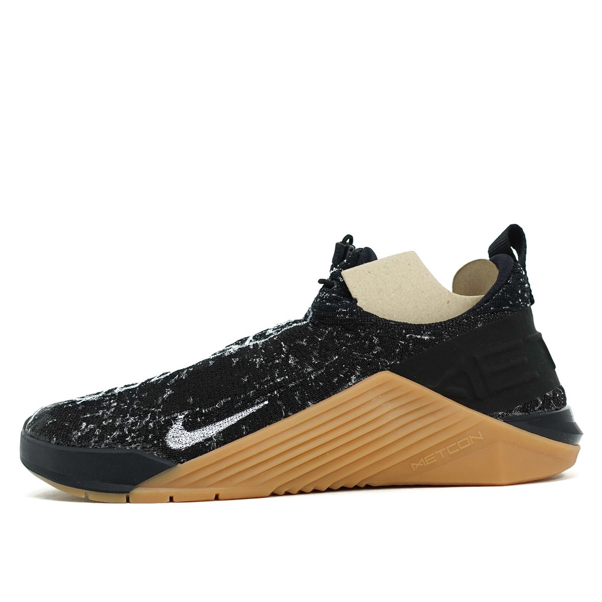 Nike React Metcon Men\'s Training Shoes BQ6044 011 Black White Brown Gum Size 6 Nike React Metcon Black Gum | eBay main image 4