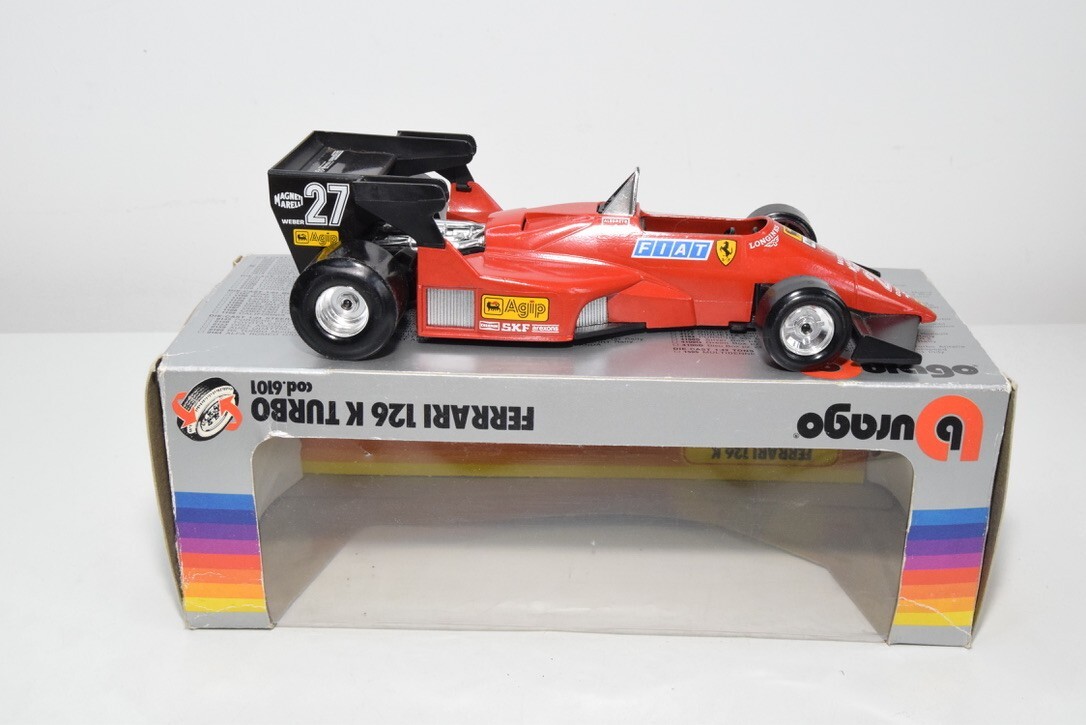 B55 1:24 BBURAGO BURAGO 6111 FERRARI 126 C4 TURBO F1 FORMULA
