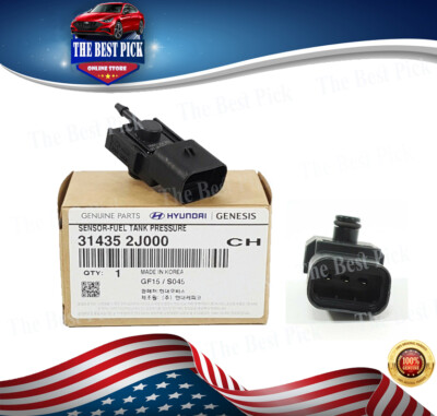 #ad ⭐GENUINE⭐ Fuel Tank Pressure Sensor Fits 2009 2015 Hyundai Kia 314352J000 $29.57