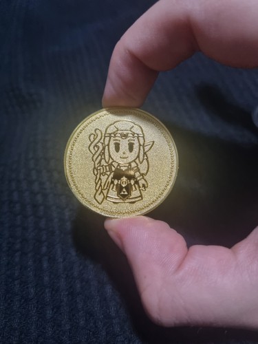 The Legend of Zelda Echoes of Wisdom Collector Coin 2024 Preorder Exclusive - Picture 6 of 7