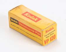 120 KODAK LONDON VERICHROME PAN 125 IN SEALED BOX, 1963, FOR DISPLAY/cks/200703