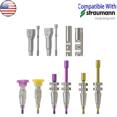Dental Transfer Open/Closed Tray Analog Impression Coping Fits Straumann ITI BLT