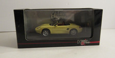 High Speed PORSCHE Boxster Cabrio 200 Yellow 1:43 Scale in Box