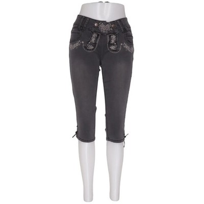 Twenty - Seven, Dreiviertelhose, Größe: M, Grau #mGr