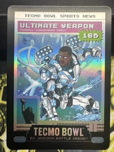 2026 Bo Jackson Battle Arena Tecmo Bowl Ultimate Weapon News Ice Battlefoil N424