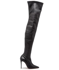 Christian Louboutin Kate Botta Alta 100mm leather over knee boots 38.5