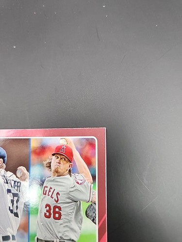 2015 topps Kluber Scherzer Weaver #214 Red /50 - Picture 4 of 6