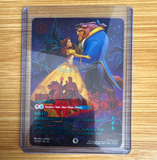 Disney Lorcana Iconic Enchanted Belle Beast Certain As the Sun 245/207