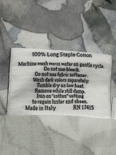 Sferra Luxury Cerrina Duvet , Shams and Pillowcase 100 Cotton Made In Italy
