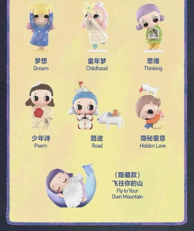 Authentic Nyota Growing UP By Your Way Series Blind Box Figure Hot Gift - Image 4 of 4