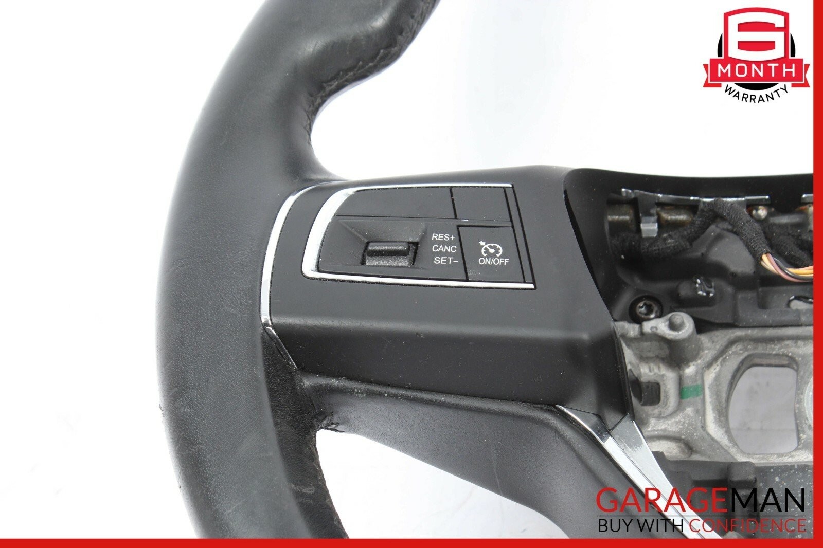 14-17 Maserati Ghibli Steering Wheel Multifunction Control Switch Assembly Black