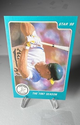 1988 StarMark Mcgwire Light Blue - Mark McGwire #7