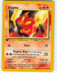 Slugma 53/64 Neo Revelation 1st Edition Common