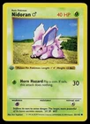 Pokemon Card - Nidoran M Base Set Shadowless 55/102 1st Edition Common