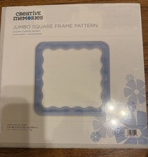 Creative Memories Jumbo Square FRAME Pattern 11  Custom Cutting System-BRAND NEW 