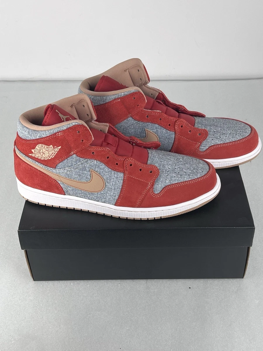 Jordan 1 Mid Denim Red for sale | eBay display picture 3