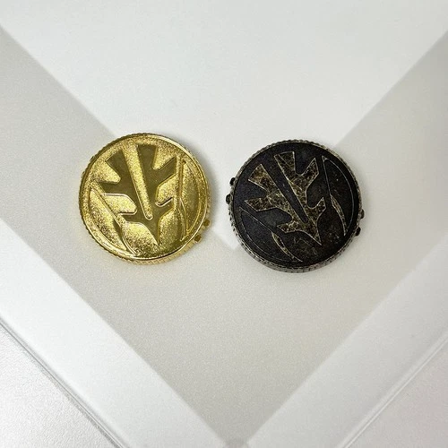 91 92 93 TIGER Dino Power Coin Made For Ranger Morpher Metal Decorations Part