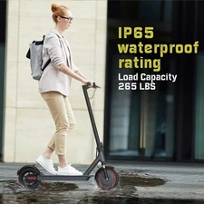 350W 8.5" Tire E-Scooter w/ Dual Suspension - Ideal Birthday & Xmas Present!