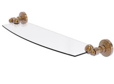 Allied Brass Glass Shelf 18 Brushed Bronze New Open Box Model: WP-391/8-BBR