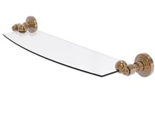 Allied Brass Glass Shelf 18″ Brushed Bronze – New Open Box — Model: WP-391/8-BBR