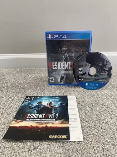 Resident Evil 2 Deluxe Edition Sony PlayStation 4 PS4 Tested and Working