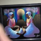 mobassi painting, Beautiful African  Artwork. — photo 3