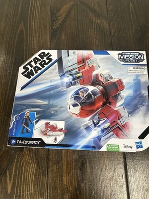 Star Wars Mission Fleet T-6 Jedi Shuttle Ahsoka Tano Disney Hasbro Complete
