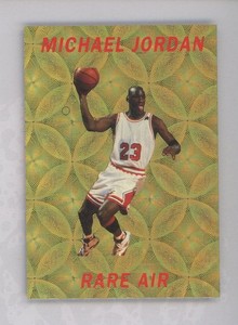 Michael Jordan Rare Air Promo Card