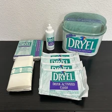 NOB Vintage 1997 Dryel Dry Clean At Home Starter Kit 16 Garments 4 Loads