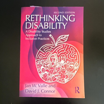 Routledge Rethinking Disability 2nd Ed Paperback 2019 Valle Connor Textbook