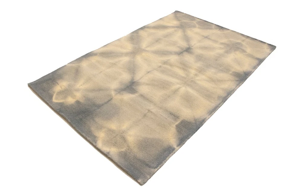 Golden Peach Tribal Design Large 8X8 Gabbeh Modern Square Rug Living Room Carpet - Image 3 of 4