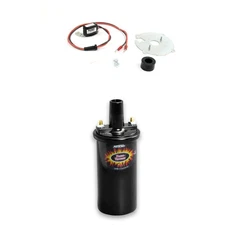 Pertronix Ignitor 4 Cyl Ignition Module & 40,000 Volt Flame-Thrower Coil Set