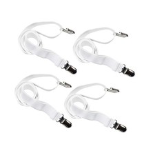 Long Bed Sheet Clips,Adjustable Bed Fitted Sheets Mattress Holder Straps Susp...