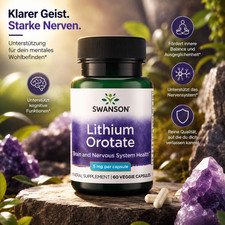 SWANSON OROTATE 5mg 60 Kapseln Anti Aging Str...